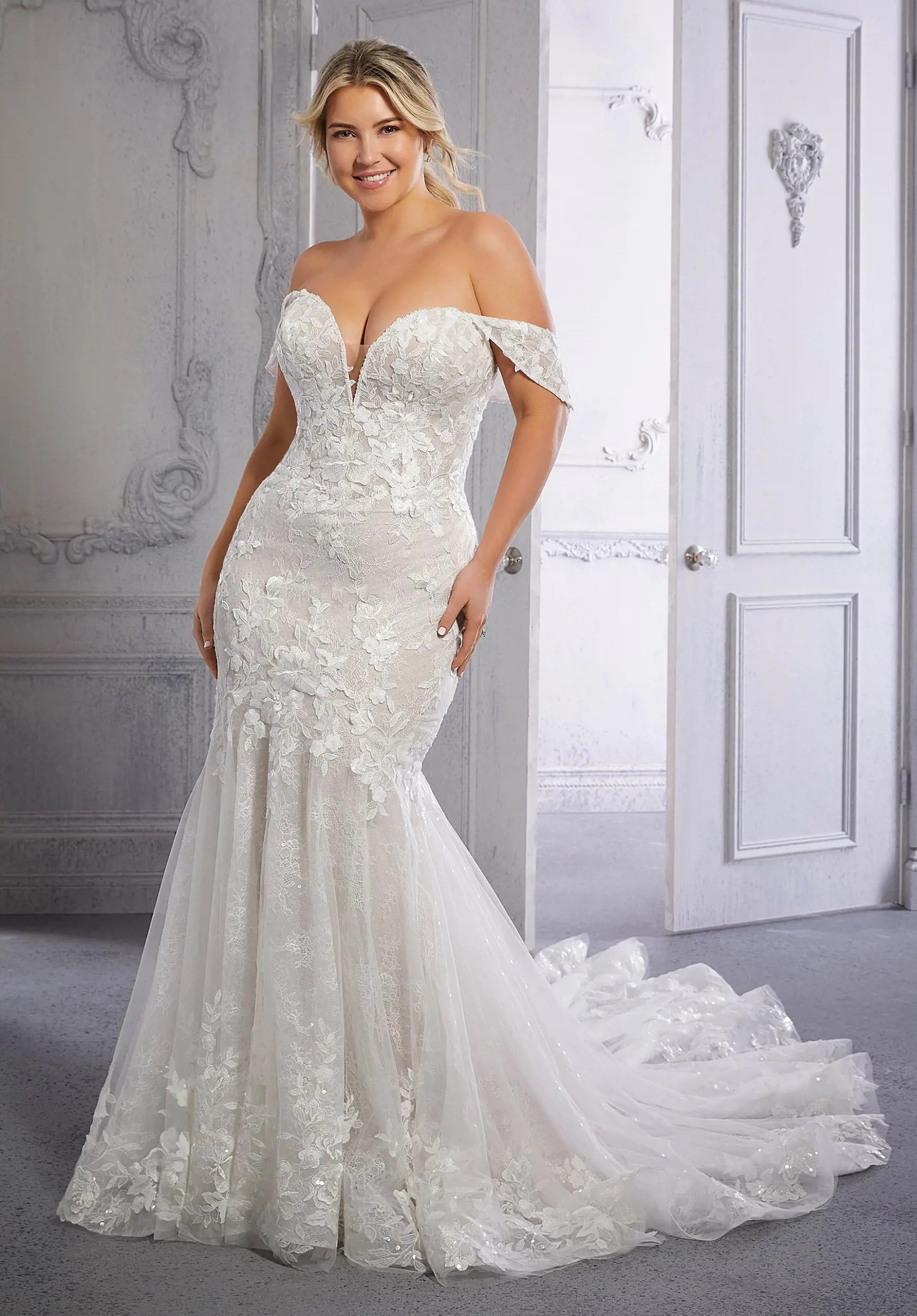 Bridal Dress Shopping Tips For The Curvy Queens. Desktop Image