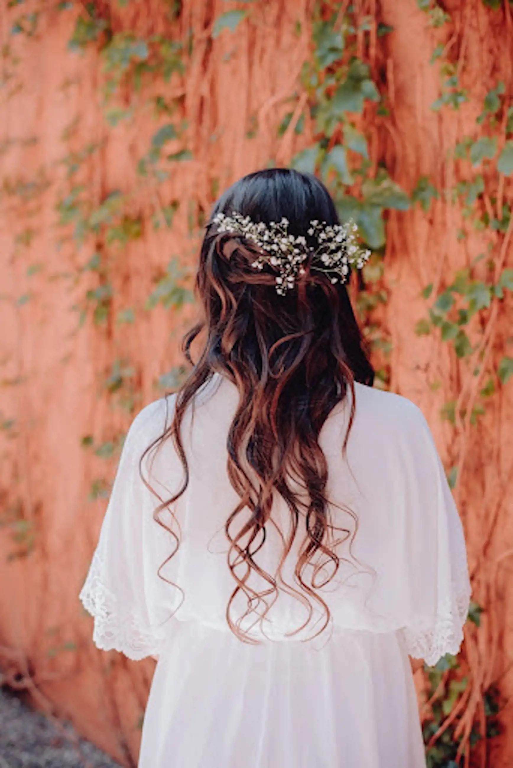 Unique Yet Elegant Wedding Day Hairstyles Image