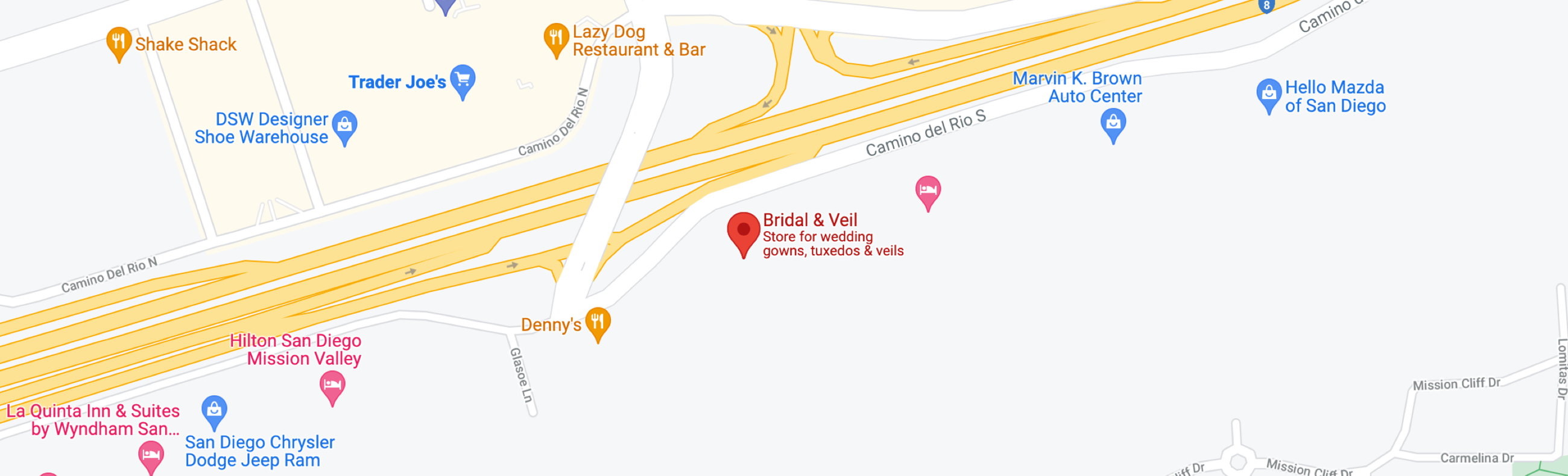 Bridal & Veil Location