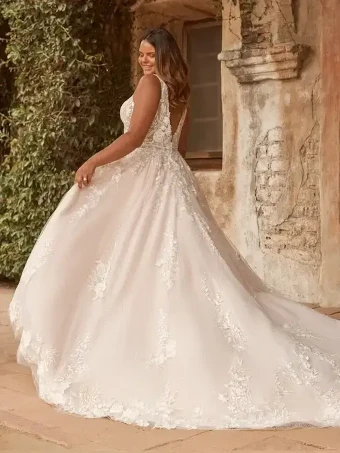 Maggie Sottero Style #22MK508AO2 #4 Ivory/Pearl thumbnail