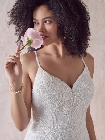Maggie Sottero Style #22MK934A01 #1 Ivory/Soft Pearl thumbnail