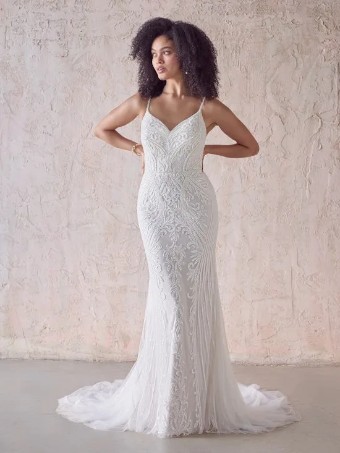Maggie Sottero Style #22MK934A01 #0 Ivory/Soft Pearl thumbnail