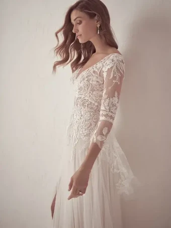 Maggie Sottero Style #22MW928A01 #4 Ivory/Soft Nude thumbnail