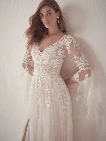 Maggie Sottero Style #22MW928A01 #6 Ivory/Soft Nude thumbnail