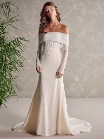 Maggie Sottero Style #23MB724B01 #8 Ivory/Blush thumbnail