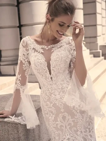 Maggie Sottero Style #23MC120A01 #7 Ivory over Mocha thumbnail