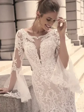 Maggie Sottero Style #23MC120A01 #3 Ivory/Mocha Ivory over Mocha thumbnail