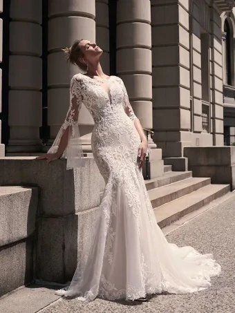 Maggie Sottero Style #23MC120A01 #0 Ivory over Mocha thumbnail