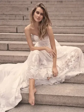 Maggie Sottero Style #23MK067A01 #4 Ivory/Blush IV/BLUSH thumbnail