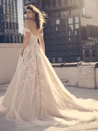 Maggie Sottero Style #23MK113A01 #0 Ivory/Blush IV/BLUSH thumbnail