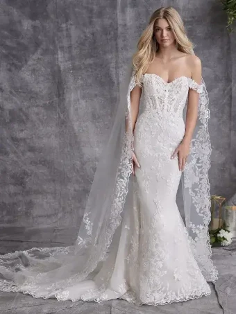 Maggie Sottero Style #23MS054A01 #3 Ivory/Blush IV/BLUSH thumbnail