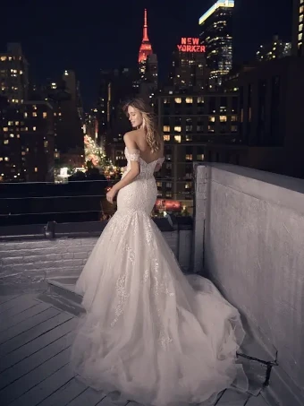 Maggie Sottero Style #23MT048A01 #5 Ivory over Soft Blush thumbnail