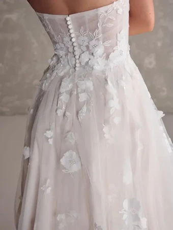Maggie Sottero Style #24MS223A01 #5 Ivory over Soft Blush thumbnail
