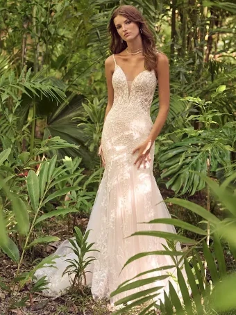 Maggie Sottero Style #24MS238A01 #4 Ivory/Silver Accent/Blush thumbnail