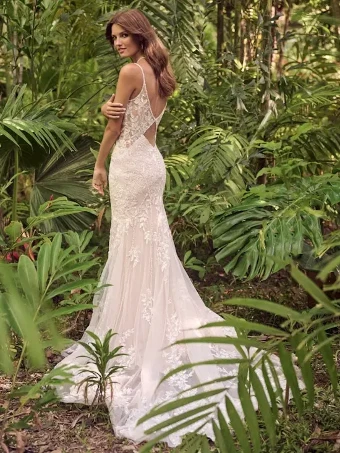 Maggie Sottero Style #24MS238A01 #7 Ivory/Silver Accent/Blush thumbnail