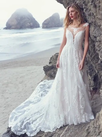 Maggie Sottero Style #24SS203A01 #1 Ivory/Soft Pearl thumbnail