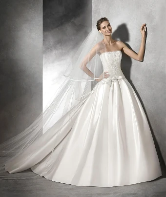 Pronovias Style #Baronda #0 Ivory thumbnail