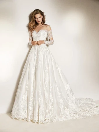 Pronovias Style #Charley #0 Ivory thumbnail