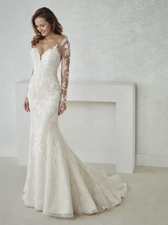 Pronovias Style #Farial #0 Ivory thumbnail