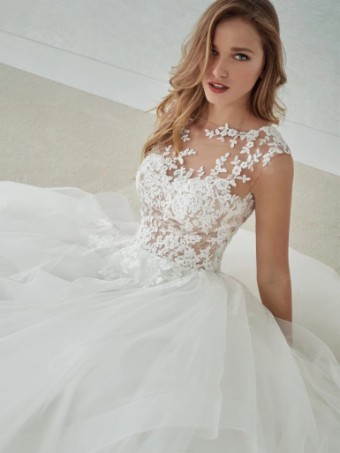 Pronovias Style #Fluvia #2 Ivory thumbnail