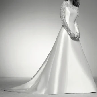 Pronovias Style #Inma #0 Ivory thumbnail