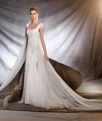 Pronovias Style #Oasis #0 Ivory thumbnail