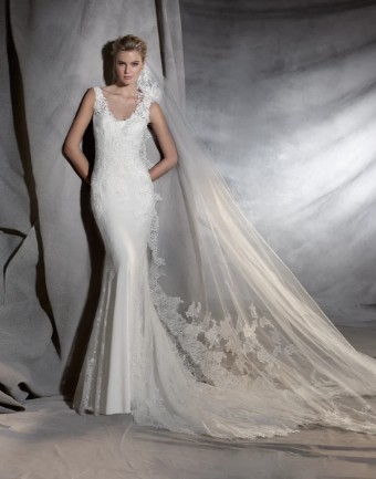 Pronovias Style #Oriana #0 Ivory thumbnail