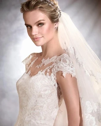 Pronovias Style #Orive #0 Ivory thumbnail