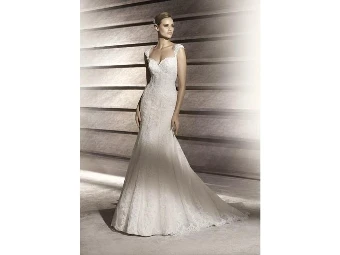 Pronovias Style #Patricia #0 Ivory thumbnail