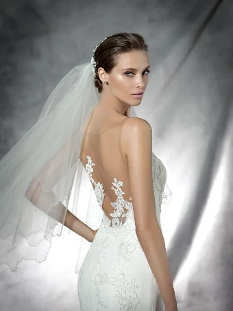 Pronovias Style #Plisa #2 Ivory thumbnail