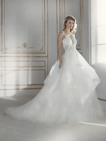 Pronovias Style #Primrose #0 Ivory thumbnail