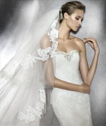 Pronovias Style #Pruda #1 Ivory thumbnail