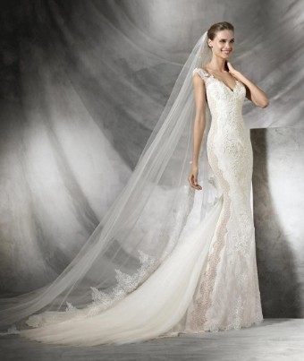 Pronovias Style #Tamar #0 Ivory thumbnail