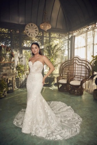 Casablanca Bridal Style #2477FB #0 Ivory/Sorbet/Nude/Ivory thumbnail