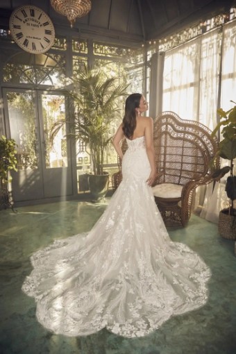 Casablanca Bridal Style #2477FB #2 Ivory/Sorbet/Nude/Ivory thumbnail