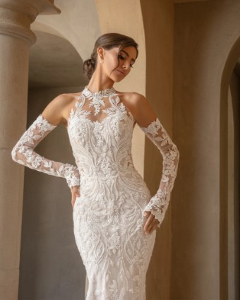 Kitty Chen Couture Style #Wylie #2 Ivory/Nude/Tan thumbnail