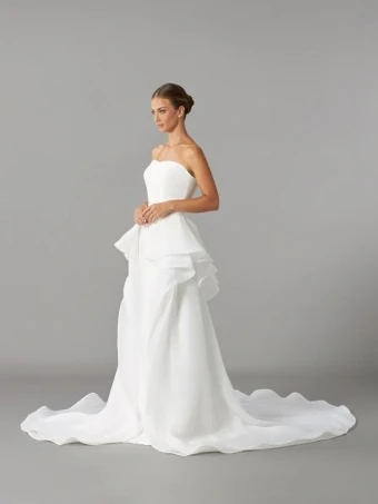 Pronovias Style #OVSK-LA01 #5 Off White thumbnail