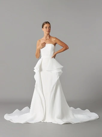 Pronovias Style #OVSK-LA01 #2 Off White thumbnail