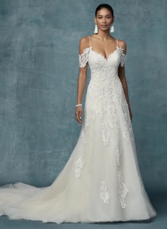 Maggie Sottero Style #9MT013 #0 Ivory/Soft Blush thumbnail