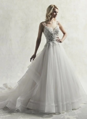 Maggie Sottero Style #9SC089 #0 Ivory/nude/silver thumbnail