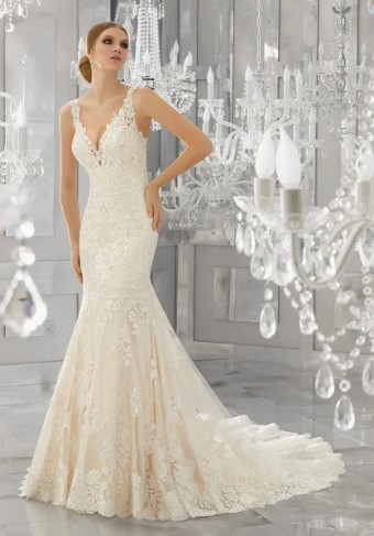 Morilee Style #8186 #0 Light Gold/Silver thumbnail