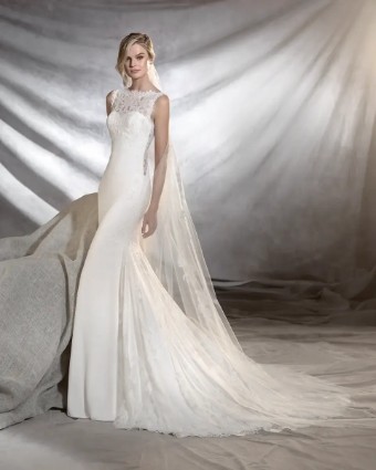 Pronovias Style #Oreste #0 Off-White thumbnail