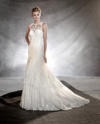 Pronovias Style #Osmelia #0 Off-White thumbnail