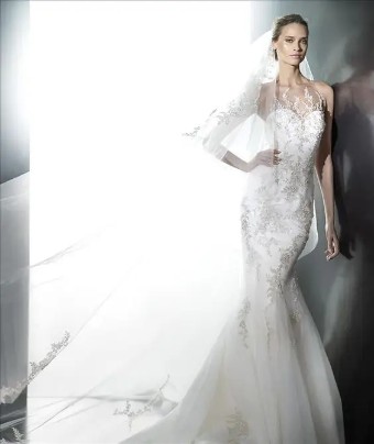 Pronovias Style #Pleya #0 Off-White thumbnail