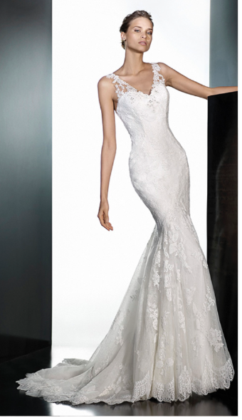 Pronovias Style #Pradera #0 Off-White thumbnail