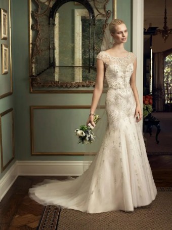 Casablanca Bridal Style #2220 #0 Champagne thumbnail
