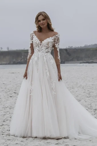Allure Bridals Style #3510 #0 Champagne/Ivory/Nude thumbnail