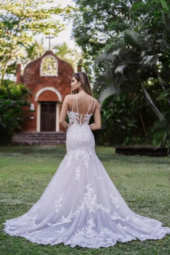 Allure Bridals Style #3552 #3 Almond/Champagne/Ivory/Nude thumbnail