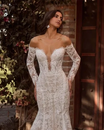 La Perle by Calla Blanche Style #LP2431S #2 Ivory thumbnail