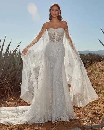 La Perle by Calla Blanche Style #Lp2446S #0 Ivory thumbnail